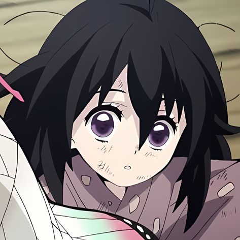 Kanao With Her Hair Down, Kanao Hair Down, Kanao Icons, Kanao Tsuyuri, Kids Icon, Kimetsu No Yaiba, Best Anime Shows, Slayer Anime, Cute Cartoon Wallpapers