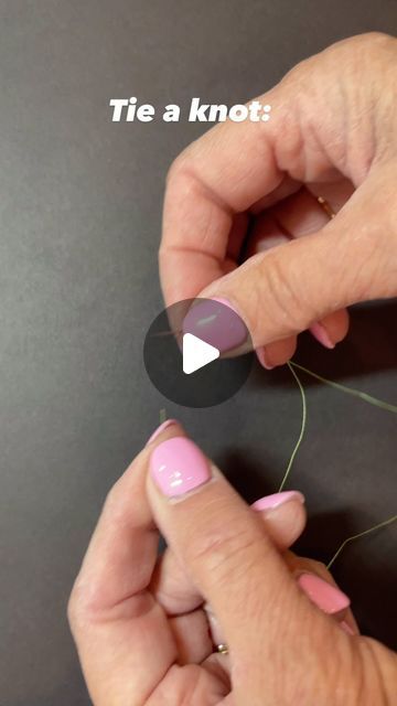 Jill Finley on Instagram: "This is how I tie a knot when hand stitching.  How do you like to tie?  Share with me! 

I use a Bohin size 11 appliqué needle, and Aurifil 50 wt thread.
#jillilystudio #stitching #applique #aurifil thread #bohinneedles #handsewing #handstitch #sew #sewing" How To Thread A Needle And Tie A Knot, How To Do Threading, How To Tie A Knot, Tie A Knot, Aurifil Thread, Sewing Needle, Tie Knots, Hand Stitching, Hand Sewing