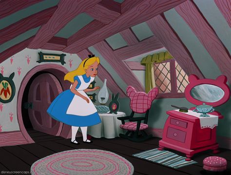 Alice In Wonderland Background, Disney Lessons, Alice Rabbit, Alice In Wonderland Rabbit, Alice In Wonderland 1951, Rabbit House, Alice In Wonderland Aesthetic, Disney Version, White Rabbits