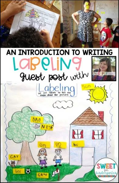 Kindergarten Writing Lessons, Writing Classroom, Labeling Activities, Interactive Writing, Elementary Writing, Writing Instruction, Writer's Workshop, Kindergarten Lesson Plans, Kindergarten Centers