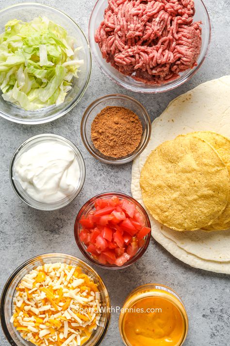 Diy Crunch Wrap, Taco Bell Crunch Wrap, Crunch Wrap Supreme Recipe, Crunchwrap Supreme Recipe, Taco Bell Crunchwrap Supreme, Homemade Crunchwrap, Crunchwrap Supreme, Ground Beef Enchiladas, Recipe Lunch