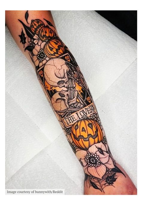 Casket Tattoo, Black Casket, Halloween Tattoos Sleeve, Lovers Tattoo, Pumpkin Tattoo, Autumn Tattoo, Love Body, Scranton Pa, Tattoos For Lovers