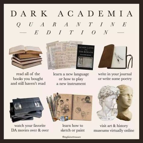 Dark Academia Lifestyle, Dark Academia Study, Dark Academia Things, Dark Academia Books, Aesthetic Tips, Dark Acadamia, Academia Aesthetics, Dark Academia Style, Dark Academy