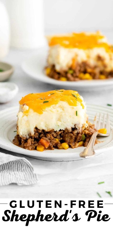 Gluten Free Shepherds Pie Recipe, Meaningful Eats, Easy Shepherds Pie, Gluten Free Comfort Food, Gluten Free Dinner Easy, Shepards Pie, Gluten Free Main Dishes, Shepherds Pie Recipe, Flavorful Vegetables