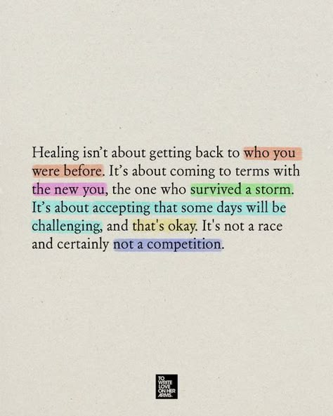 Bio For Healed Person, Healing From The Inside Out, Healing Looks Different For Everyone, Saying How You Feel Quotes, Messy Healing Quotes, But In Other Words, Healing Within Yourself, Not Healed Yet Quotes, Ok But Not Ok