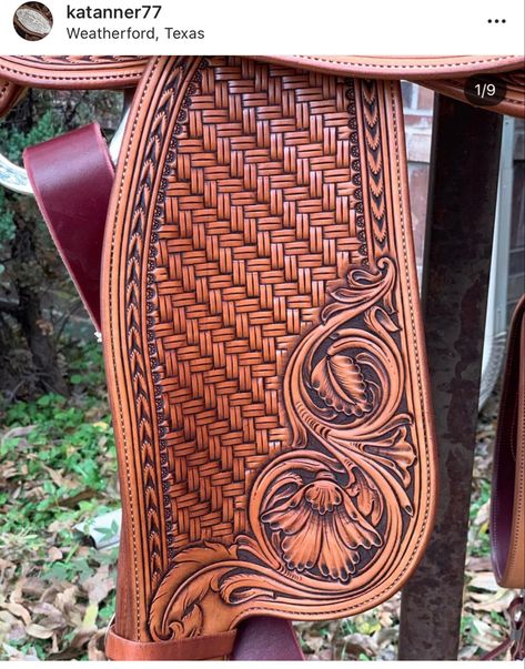 Saddle Tooling, Western Horse Saddles, Roping Saddles, Handmade Leather Work, Leather Ipad Case, Leather Working Patterns, Leather Tooling Patterns, Tooling Patterns, Leather Craft Patterns