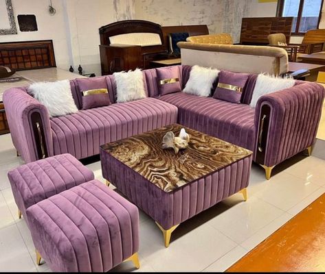 Deewan Sofa Designs, Sofa Design Living Rooms Luxury, Latest Sofa Set Designs, Stylish Sofa Sets, Beautiful Bed Designs, Sofa Couch Design, Luxury Sofa Living Room, Latest Sofa Designs, Luxury Furniture Sofa