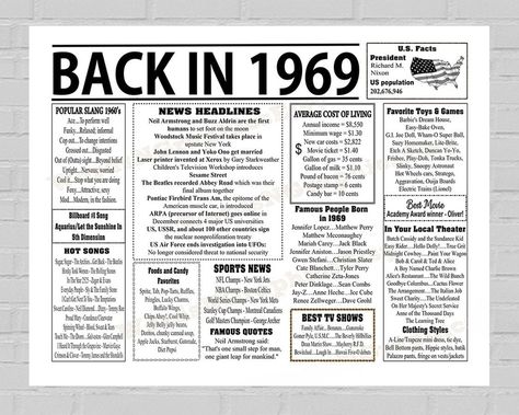 Back In 1965, Back In 1963 Poster, Born In 1963 Facts, Back In 1965 Poster, 1963 Newspaper, New York Movie, Woodstock Music, Lite Brite, John Lennon And Yoko