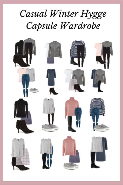 Hygge Capsule Wardrobe, Hygge Outfit Winter, Hygge Wardrobe, French Minimalist Wardrobe, Hygge Fashion, Organised Chaos, Winter Hygge, Icy Weather, Organised Life