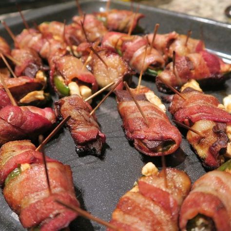 Venison Jalapeno Poppers, Venison Backstrap Recipes, Backstrap Recipes, Deer Steak, Venison Backstrap, Deer Recipes, Jalapeño Poppers, Deer Meat Recipes, Deer Meat