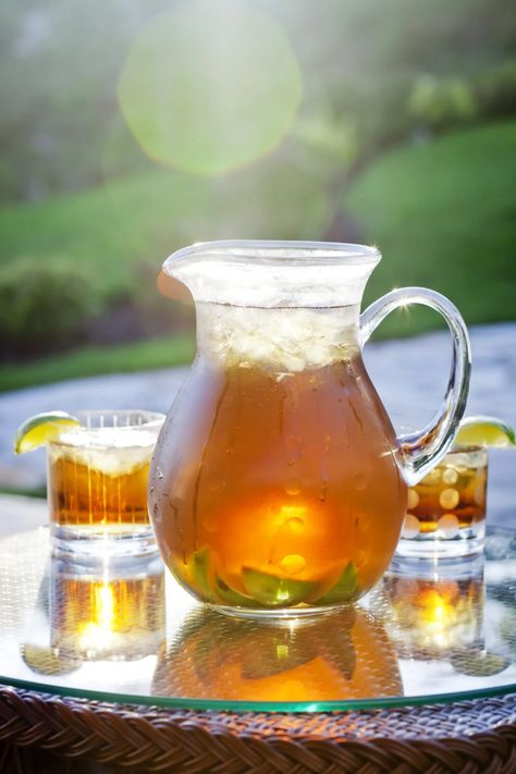 ice-tea-pitcher-getty-0321 Iced Tea Maker, Iced Tea Pitcher, Making Iced Tea, Used Tea Bags, Low Carbohydrate Recipes, Sun Tea, Iced Tea Recipes, Carbohydrates Food, Tea Pitcher