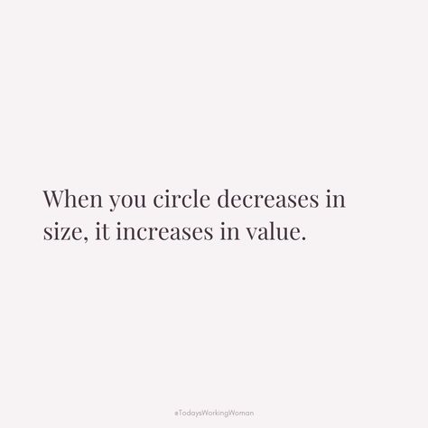 As we grow older, our circle of friends may shrink. But remember, quality over quantity – a smaller circle can mean deeper connections and stronger bonds that truly enrich your life. Cherish those who stand by you no matter what.  #selflove #motivation #mindset #confidence #successful #womenempowerment #womensupportingwomen Selflove Motivation, Circle Of Friends, Quality Over Quantity, Small Circle, Stand By You, Women Supporting Women, Growing Old, Inspiring Quotes, Beautiful Quotes