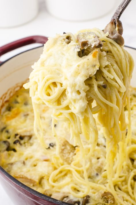 Leftover Turkey Tetrazzini Recipe, Turkey Tetrazzini Recipe Pioneer Woman, Turkey Tetrazzini Recipe Easy, Creamy Turkey Tetrazzini Recipe, Turkey Tetrazzini Recipe, Turkey Noodle Casserole, Easy Tater Tot Casserole, Turkey Casserole Recipe, Turkey Tetrazzini