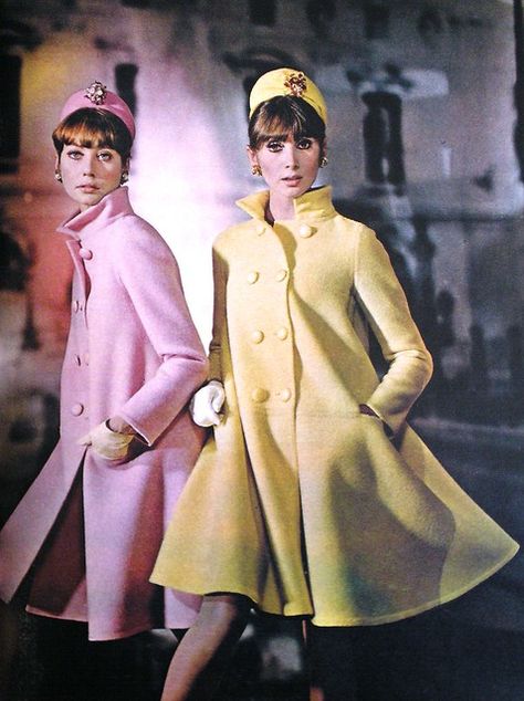 Jean Patou | Model by:Jean Patou.Brazilian Magazine:Jóia.Sep… | Flickr 60 Fashion Woman, Mod 60s Fashion, 60s Vintage Fashion, Cape Fashion, 1960 Fashion, Vintage Dance, Jean Patou, Fashion 1960s, 70s Outfits