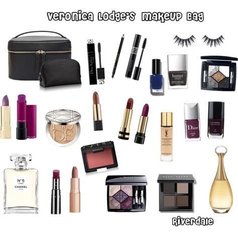 Veronica Lodge Makeup Look, Veronica Lodge Nails, Veronica Lodge Makeup, Riverdale Makeup, Scorpio Makeup, Riverdale Set, Veronica Lodge Riverdale, Evil Oc, Witch Princess