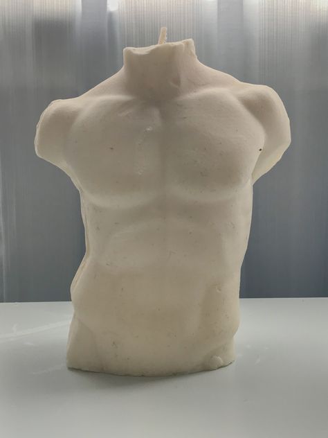 Vela , torso masculino Clay Male Body Sculpture, Body Sculpting Clay, Ceramic Anatomy, Male Body Sculpture, Sculpture Art Clay, Elegant Candles, Male Torso, Cerámica Ideas, Sculpture Ideas