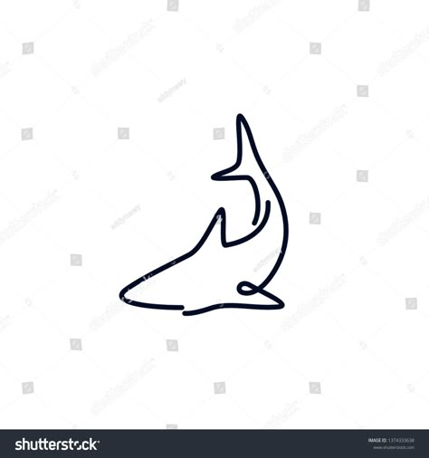 simple minimalist line art, monoline, outline shark logo design vector template illustration. animal wildlife symbol icon #Ad , #spon, #outline#monoline#logo#shark Shark Behind Ear Tattoo, Small Shark Fin Tattoo Simple, Shark Tattoo Line, Minimalist Shark Tattoo Simple, Small Shark Tattoo Simple, Shark Tattoo Minimalist, Simple Line Shark Tattoo, Single Line Shark Tattoo, Shark Outline Tattoo Simple