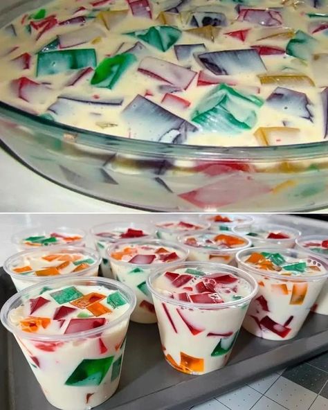 Mosaic Gelatin, Mango Jelly, Gelatin Recipes, Mango Pulp, Cheesecake Chocolate, Strawberry Jelly, Mexico Style, Popular Desserts, Jello Recipes