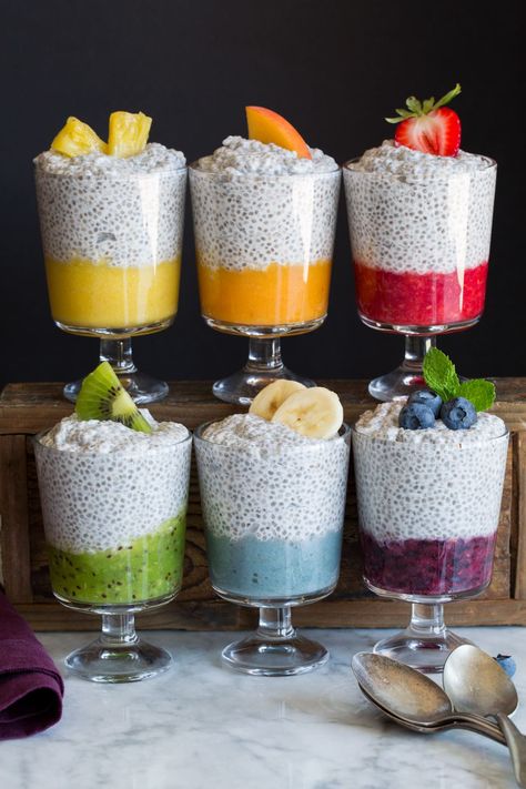 Chia Seed Pudding - Cooking Classy Overnight Chia Pudding, Overnight Chia, Healthy Pudding, Chocolate Chia Seed Pudding, Chia Seed Recipes Pudding, Cake Mug, Chia Pudding Recipes, Yogurt And Granola, Cheap Healthy Meals