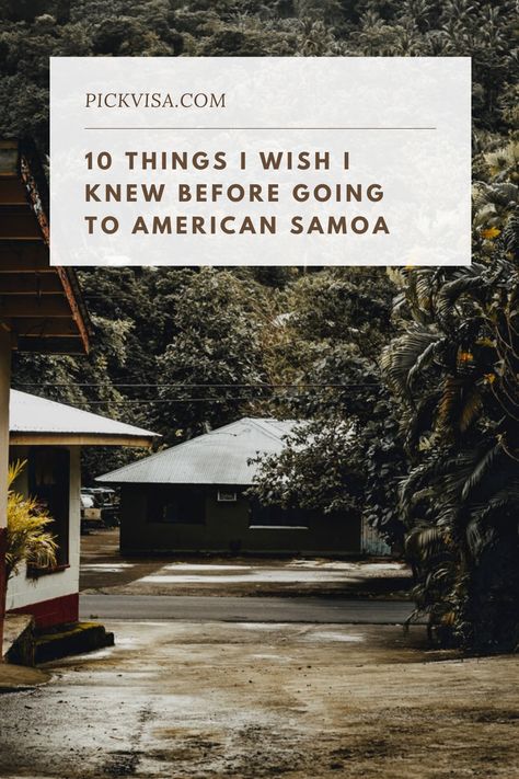 Samoa Aesthetic, Oceania Travel, American Samoa, I Wish I Knew, Samoa, World Traveler, Things To Know, Do You Need, How Can