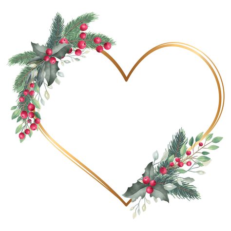 Heart christmas ornaments