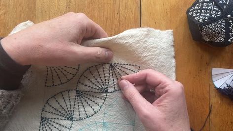 Making Zen + Zen Stitching: What's in a name? | Zen Stitching Active Meditation, Japanese Buddhism, Ancient Japanese Art, Sashiko Pattern, How To Stitch, Buddhist Philosophy, Sashiko Embroidery, Textile Artist, Slow Stitching