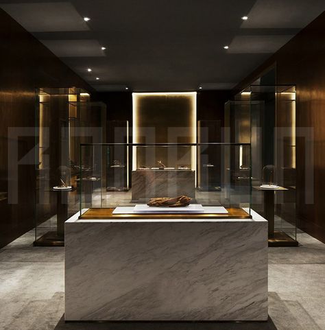 Luxury Retail Store, Commercial Space Design, Museum Interior, Artificial Marble, Jewelry Store Design, Retail Store Display, Display Showcase, Art Gallery Interior, Boutique Display