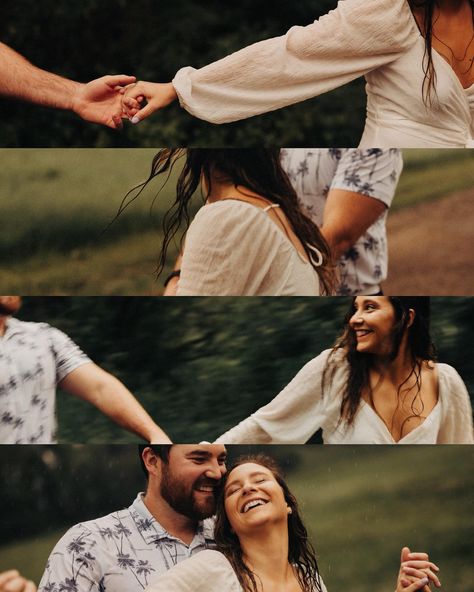 Kristi & Tyler, giving The Notebook vibes 🌧️ These are the moments I live for! They embraced the rain and owned it like it was planned all along. Photos by Emma & Kacy #emmajeansonphotography #engagementphotos #engagementring #engagement #engaged #engagementshoot #engagementsession #rainengagementsession #rainengagementphotos #engagementshootinspo #rochestermnphotographer #rochestermnphotography #rochestermn #mnphotographer #mnphotography #mnphotographers #rochestermnengagementphotograph... Rain Engagement Photos, Rain Engagement Pictures, Rainy Day Couple Photoshoot, Engagement Photos Rain, Engagement Shoot In The Rain, Engagement Photos In The Rain, Couples Photo Shoot In The Rain, Rainy Engagement Photos Rain, Engagement Pics In The Rain