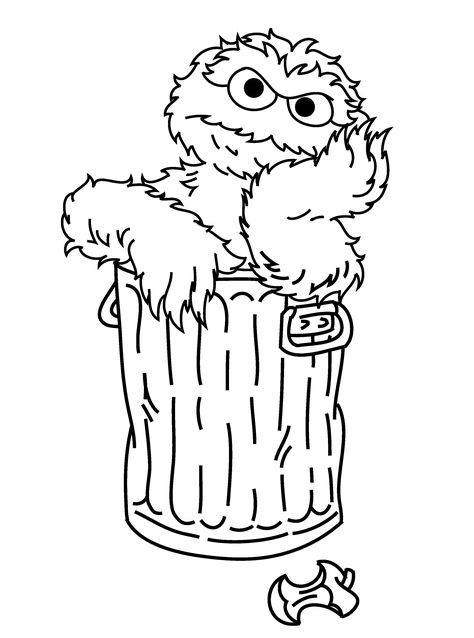 Closet Drawing, Elmo Coloring Pages, Sesame Street Coloring Pages, Monster Coloring Pages, Oscar The Grouch, Desert Oasis, Color Magic, Disney Coloring Pages, Coloring Pages Printable