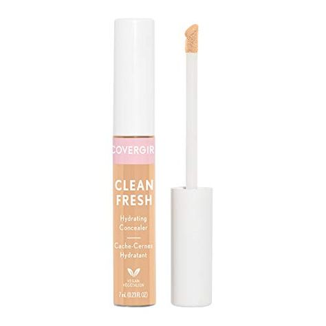 COVERGIRL Clean Fresh Hydrating Concealer, Fair, 0.23 Fl Ounce Check more at https://hibukvita.com/shop/cosmetics/foundation-and-concealers/covergirl-clean-fresh-hydrating-concealer-fair-0-23-fl-ounce/ Cover Girl Concealer, Covergirl Clean Fresh, Hydrating Concealer, Cover Girl, Fresh And Clean, Christmas List, Concealer, Beauty Products, Foundation