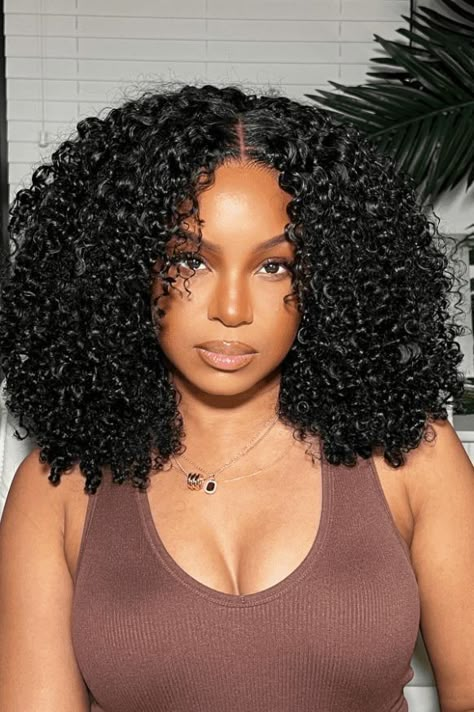 Braids For Black Women Crochet, Cute Curly Crochet Hairstyles, Curly Hairstyles Crochet, Crochet Ringlets, Voluminous Hair Black Women, Crochet Curls For Black Women, Curly Crochet Hair Styles Short, Natural Hair Curls Black Women, Crochet Afro Hairstyles