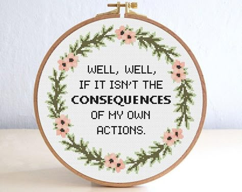 Sarcastic Work Quotes, Sarcastic Quotes About Work, Embroidery Office, Tea Burn, Funny Embroidery, Cross Stitch Quotes, Funny Cross Stitch Patterns, Tablet Computer, Cross Stitch Funny