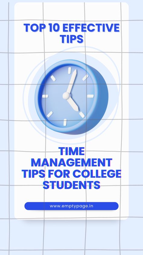 As a college student, managing the time in academic, and social life is more difficult. Top 10 time management tips for college students   #timemanagementaesthetic #timemanagementtips #timemanagement #productivity #productive #pomodorotechnique Time Management In College, Time Management Activities, Tips For College Students, Time Management Quotes, Tips For College, Time Management Techniques, Time Management Tools, Pomodoro Technique, Time Management Strategies