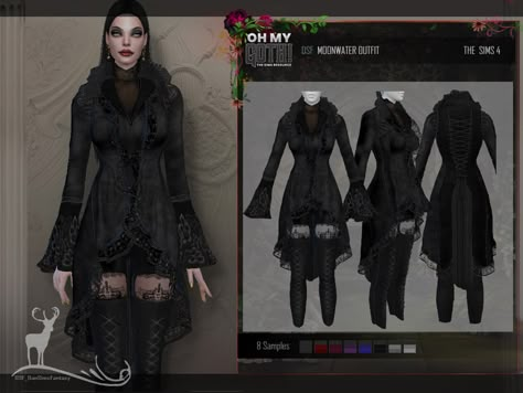 Goth Clothing Sims 4 Cc, Sims 4 Cc Dark Clothes, Sims 4 Gotham Cc, Sims 4 Gothic Clothes, Sims Gothic Cc, Goth Outfits Sims 4 Cc, Sims4 Cc Goth, Goth Sims4 Cc, Sims 4 Mods Clothes Goth