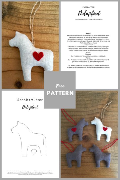 Kostenlose Anleitung für Weihnachtsanhänger "Dala-Pferd. Schnittmuster in meinem Blog runterladen und loslegen. Fun Winter Crafts, Diy Horse, Baby Mobil, Swedish Christmas, Newspaper Crafts, Dala Horse, Winter Crafts For Kids, Christmas School, Fall Crafts For Kids