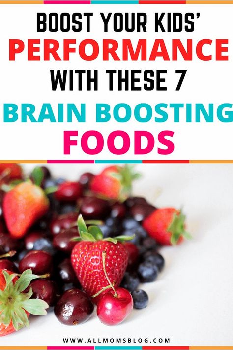 Brain Food Snacks, Brain Food For Kids, Good Brain Food, Brain Healthy Foods, Brain Boosting Foods, Brain Enhancement, Toddler Lunches, Brain Booster, Brain Boost