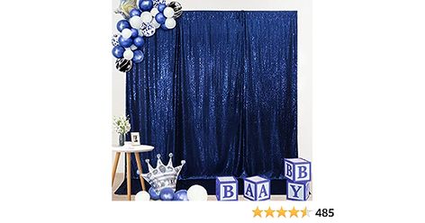 Sparkly Background, Sequin Curtains, Glitter Curtains, Navy Blue Curtains, Wedding Party Photography, Glitter Backdrop, Sequin Backdrop, Behind The Curtain, Backdrop Photography