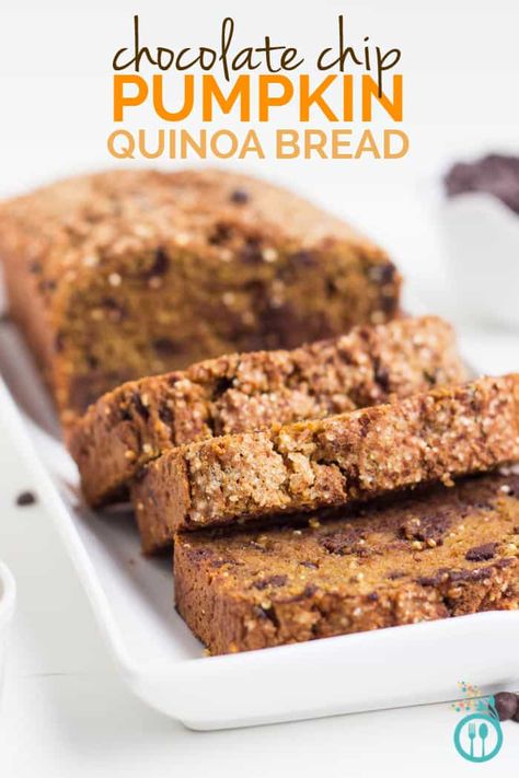 Quinoa Bread Recipe, Quinoa Pumpkin, Bread Recipes Easy, Quinoa Chocolate, Quinoa Bread, Easy Homemade Bread, Gluten Free Pumpkin Bread, Healthy Bread Recipes, Homemade Bread Recipes Easy