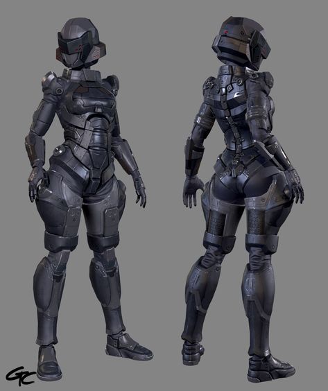 ArtStation - MP Proto Suit Type F, Gerald Cruz Concept Character Design, Sci Fi Armor, Halo Armor, Futuristic Armor, Suit Type, Futuristic Armour, Sci Fi Design, Sci-fi Armor, Female Armor