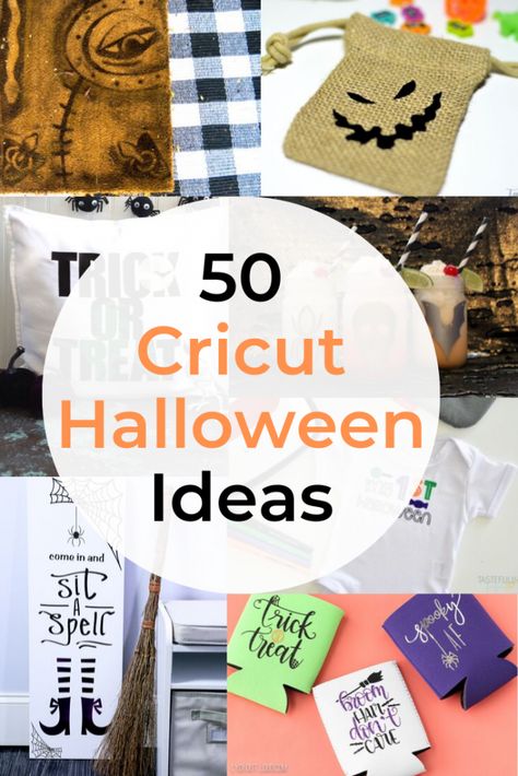 Cricut Halloween Crafts, Decorations, Costumes and more! Circuit Halloween Projects, Cricut Projects Halloween, Halloween Decorations Cricut, Fall Cricut Crafts, Halloween Cricut Ideas, Cricut Halloween Projects, Cricut Decor, Magick Crafts, Circuit Joy