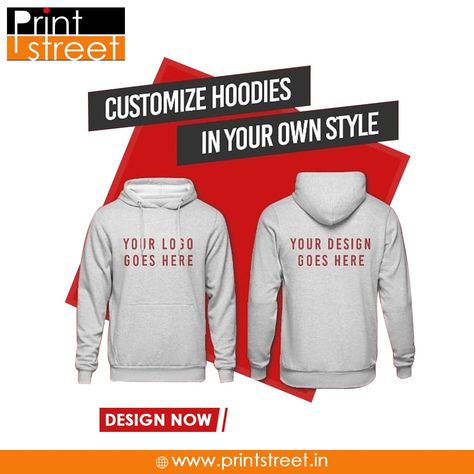 Buy these customize hoodies in your style. Print street provides you to print the logo or text on your hoodie to make it different from others. Buy now!! Shop now: https://printstreet.in/product/zipper-hoodie-scott/ Visit: www.prinstreet.in #PrintStreet #CustomizeHoodies #DesignHoodies #CustomizeHoodies #Creativity #PrintYourCreativity #OrderNow #Design #PrintedProducts #BestGifts #Gifts Hoodies Design Ideas, Brand Social Media, Halloween Social, Custom Tshirt, Graphic Design Lessons, Graphic Design Fun, Mug Printing, Custom Tshirt Design, Custom Hoodies