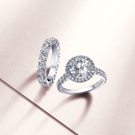 CARTIER DESTINÉE <3 <3 I do! I do! Cartier, Engagement Rings, Ring