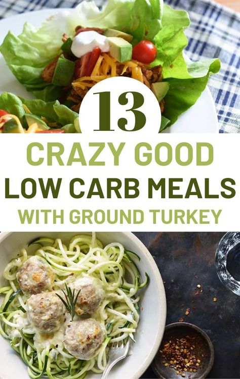 These healthy and easy ground turkey recipes for dinner are perfect for picky eaters. Including casseroles, skillet meals and more healthy dinners. All of these ground turkey recipes are keto friendly and easy. Low Carb Ground Turkey, Ground Turkey Meals, Easy Ground Turkey Recipes, Turkey Recipes For Dinner, Ground Turkey Recipes For Dinner, Crock Pot Casserole, Ground Turkey Recipes Easy, Turkey Meals, Ground Turkey Recipes Healthy