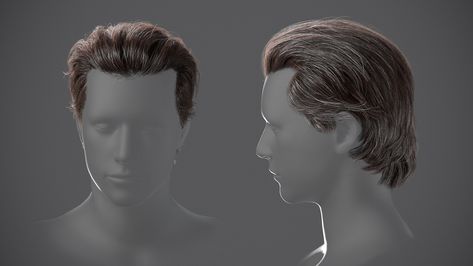 Slicked Back Black Hair Men, Curly Slick Back Hair Men, Sims 4 Cc Slick Back Hair Male, Sims 4 Slick Back Hair, Pushed Back Hair Men, Sims 4 Slicked Back Hair Cc, Slick Back Men, Fantasy Vault, Slicked Back Hair Men