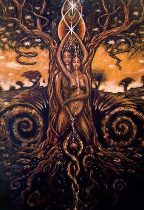 Sacred Sexuality, Sacred Union, Psy Art, My Black Is Beautiful, Shiva Shakti, Soul Mates, Les Chakras, Black Artwork, Twin Flames