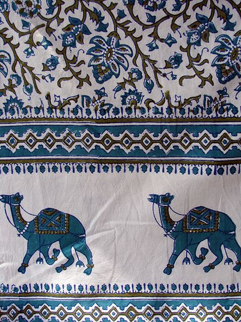 Rajasthan Block Print, Sanganeri Print Motifs, Rajasthan Textiles, Jaipur Fashion, Sanganeri Print, Black Bedroom Decor, Rajasthani Dress, Block Printed Textiles, Black Bedroom