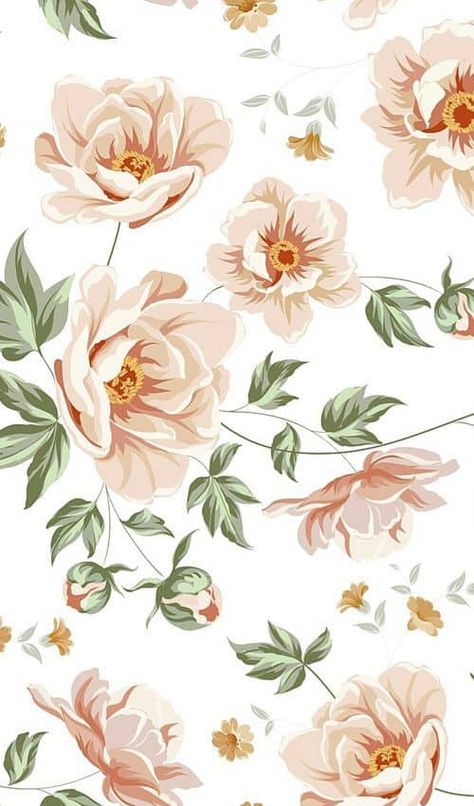 White Floral Background Wallpapers, Flower Cartoon, Vintage Floral Wallpapers, Vintage Flowers Wallpaper, Easter Wallpaper, Flower Phone Wallpaper, Cute Wallpaper Backgrounds, Floral Background, Flower Backgrounds