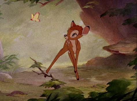 Bambi Aesthetic Icon, Old Cartoons Aesthetic, Betty Aesthetic, Ratatouille Pixar, Old Disney Aesthetic, Bambi Aesthetic, Aesthetic Disney World, Snoopy Aesthetic, Land Aesthetic