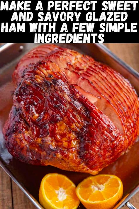 Ham With Orange Juice And Brown Sugar, Baked Ham With Orange Juice, Orange Juice Glaze For Ham, Ham Seasoning Recipes Brown Sugar, Glaze Ham Recipes Brown Sugar, Brown Sugar Glazed Ham Oven, Best Honey Baked Ham Recipe, Orange Glazed Ham Recipes, Glaze For Baked Ham