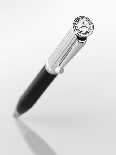 Genuine Mercedes Benz Classic Ballpoint Pen - Black:Amazon.co.uk:Car & Motorbike Mercedes Accessories, Mercedes Benz Accessories, Benz Logo, Mercedes Logo, Benz Classic, Mercedes Benz Logo, Montblanc Pen, Mercedes Benz Classic, Best Pens